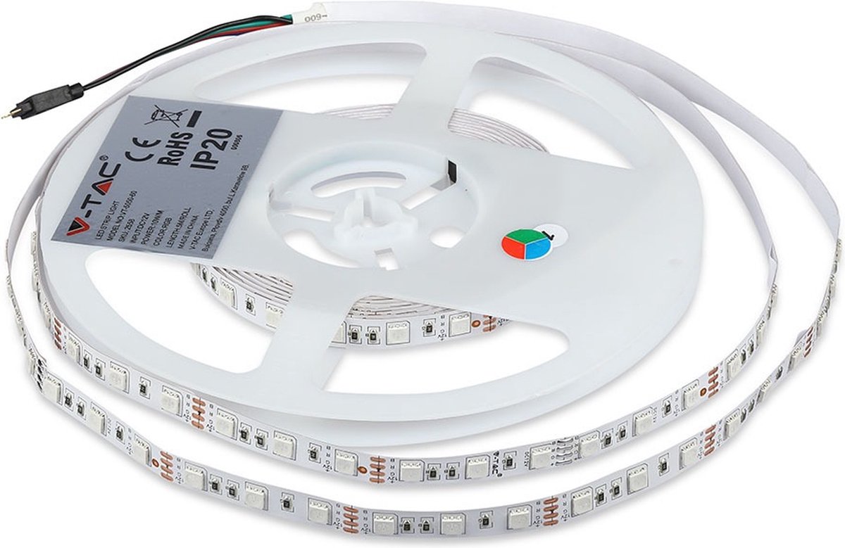 VT-2558 - LED-strip - RGB + Wit - IP20 - 5M - V-tac