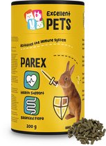 Excellent Rabbit Parex - Verhoogt de weerstand - Afweersysteem - Spijsvertering - Knaagdieren - 200 gram