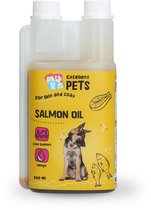 Excellent Dog Salmon Oil - Donne un beau pelage brillant, assure des articulations souples et soutient le système immunitaire - Convient aux chiens - 500 ml
