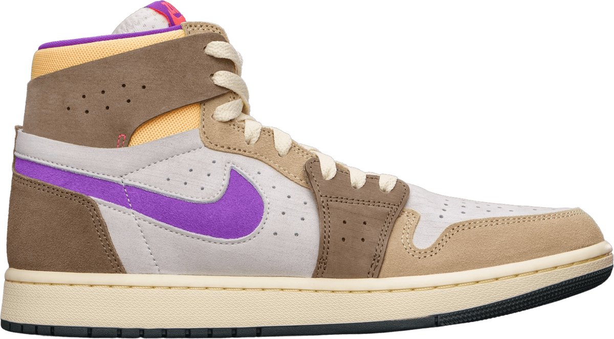 Air Jordan 1 High Zoom Air CMFT 2 Palomino Wild Berry - DV1307-205 - Maat 43 - Kleur als op foto - Schoenen