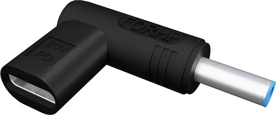 Adaptateur DC vers USB-C - 3,0 x 4,5 mm - HP