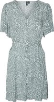 VERO MODA VMALBA SS SHORT DRESS WVN GA NOOS Dames Jurk - Maat XL