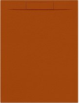 Allibert Luna douchebak Satijn Koper Oranje-120 x 90 3 cm