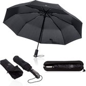 Bol.com Paraplu-zakparaplu vanaf stormbestendig tot 140 km/u incl. Paraplutas en reistas - Open-dicht klein lichtgewicht en comp... aanbieding