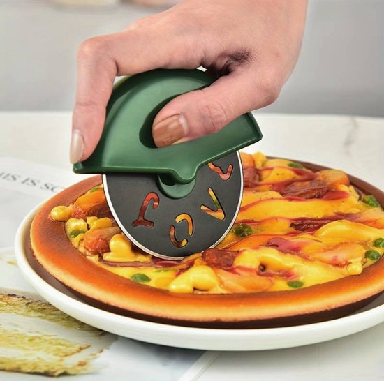 Home Goods - Pizzasnijwiel Geen Moeite Pizzasnijder Met Beschermende Mesbeschermer En Ergonomisch Handvat Superscherp En Vaatwasmachinebestendig
