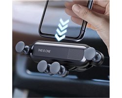Telefoonhouder Voor In De Auto | Universele| Zwaartekracht | Ventilatie | Ventilatierooster | Houder telefoon | Mobiele houder