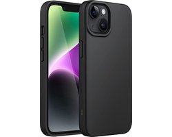 My Case telefoonhoesje geschikt voor Apple iPhone 13 / 14 hoesje siliconen - backcover - optimale bescherming - zwart