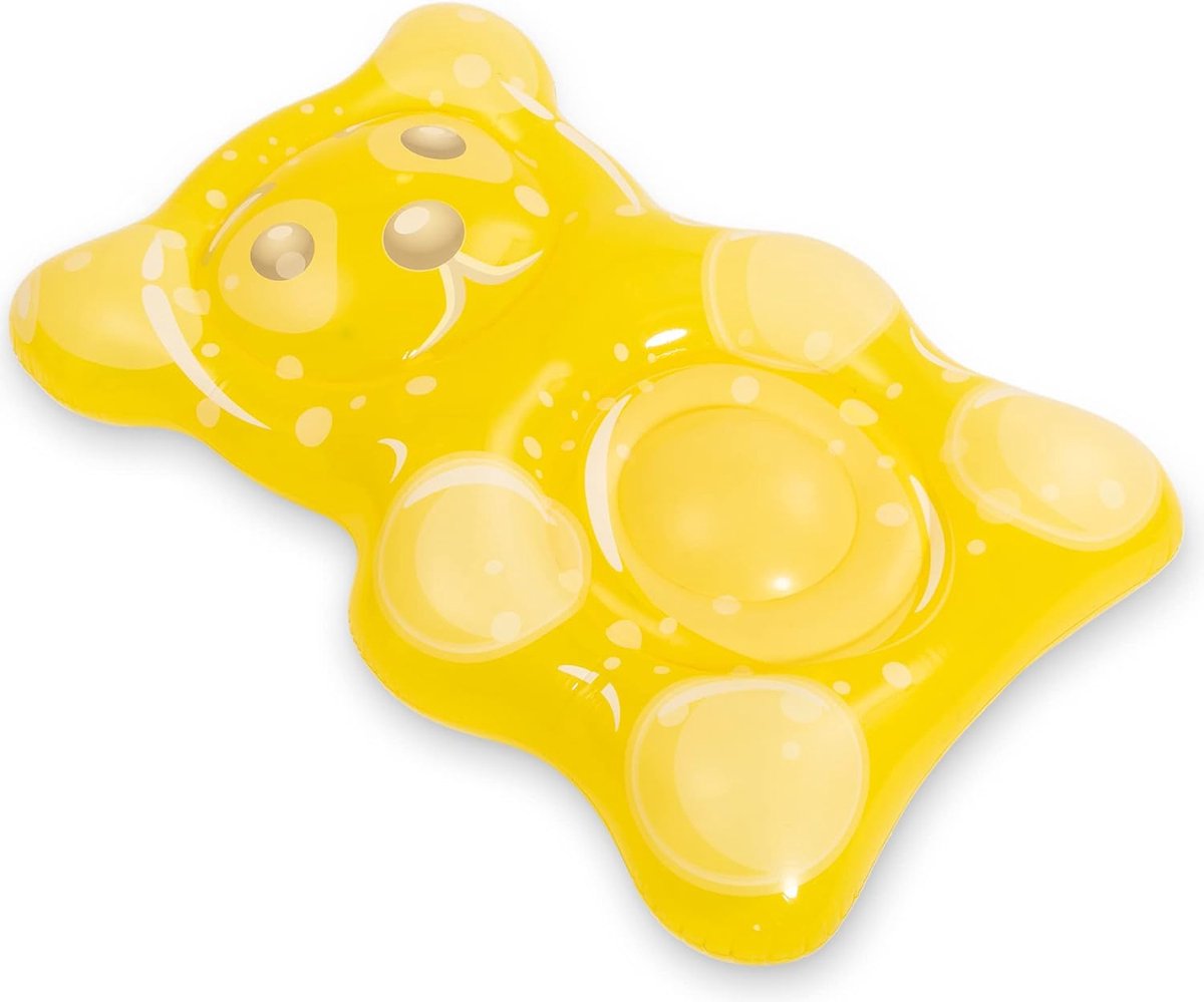 Reuze Opblaasbare Gummibeer - 52cm - Zwembad - Strand - Opblaasbaar Beer - Speelgoed - Zomer