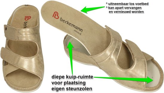 Berkemann Pantoufle Janna Beige