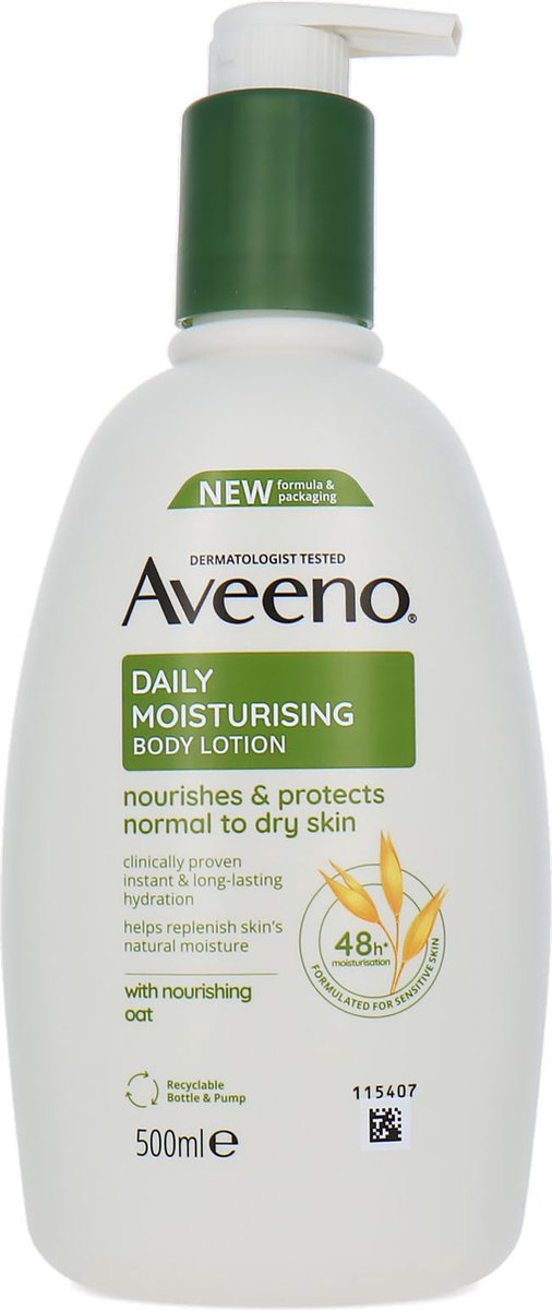 Goedkoopste Aveeno Daily Moisturising Body Lotion - 500 ml (Voor normale tot droge huid