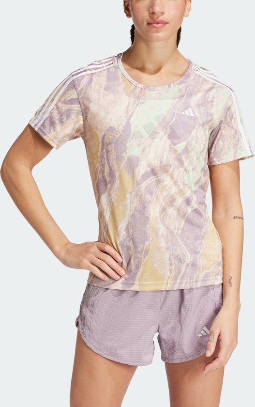 adidas Performance Move for the Planet AirChill T-shirt - Dames - Roze- 2XS