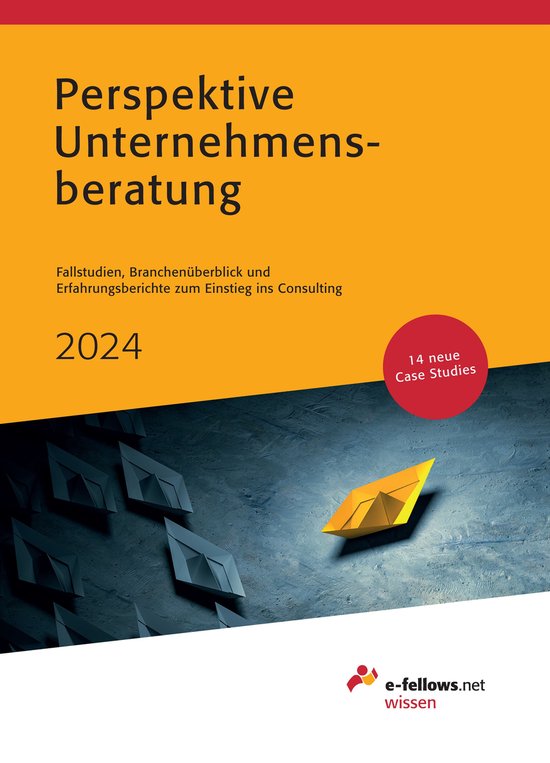 e-fellows.net wissen - Perspektive Unternehmensberatung 2024 - cover