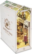 Sunshine Town - Modelbouwpakket - Modelbouw - Miniatuur - Houten Book DIY - Miniatuurhuis - 3D Puzzel - DIY - Tieners - Volwassenen