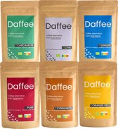Sustainable and delicious coffee alternative made from upcycled date beans, healthy, organic, and decaf. All for You bundle 6 in 1