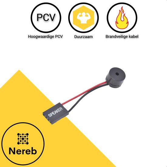 Pc Computer Moederbord Interne Bios Alarm Buzzer Speaker - Nereb