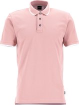 BOSS Parlay regular fit polo - pique - lichtroze - Maat: 6XL