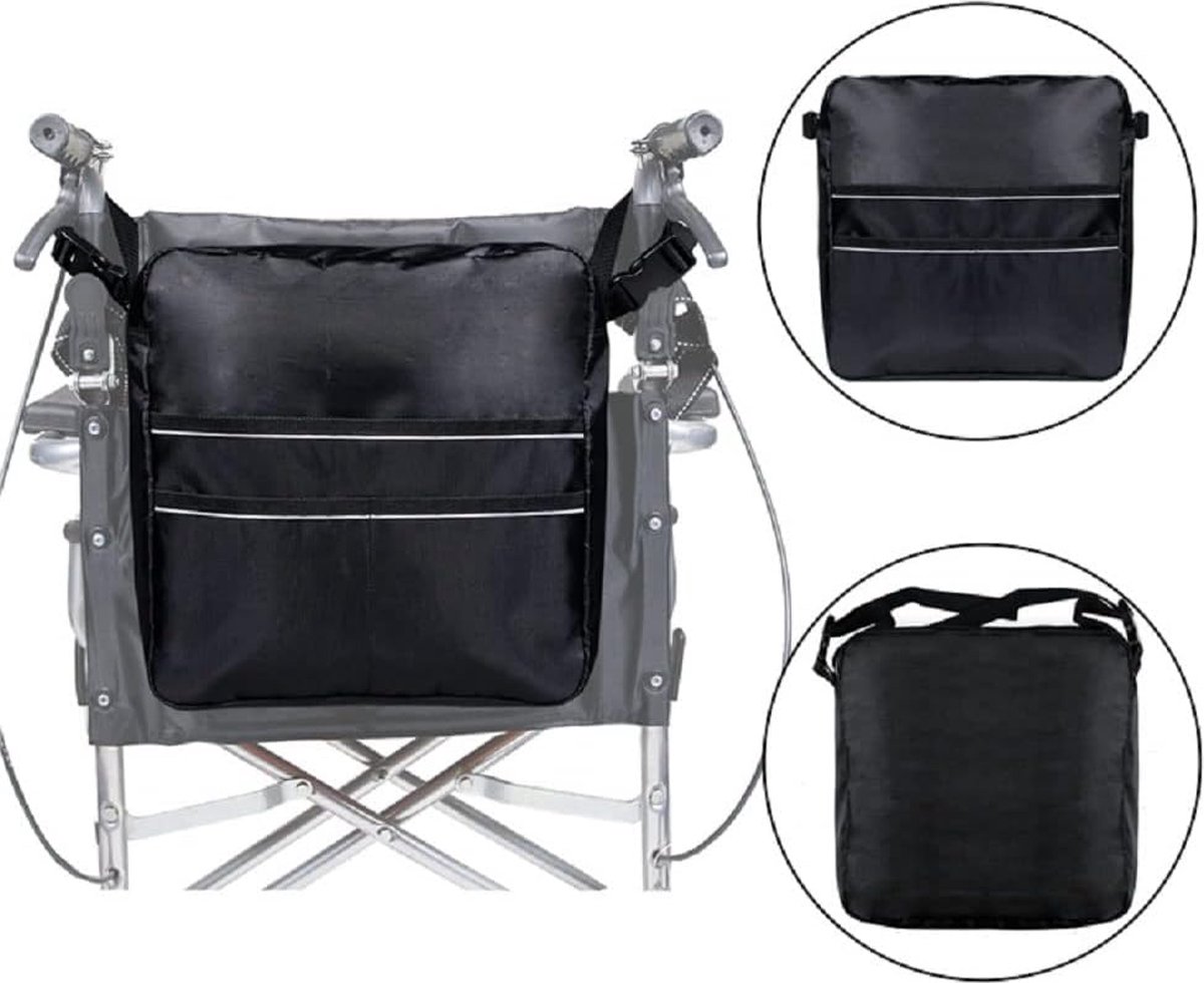 Goedkoopste rolstoel opbergtas - Veilige opbergtas voor rolstoelen, mobiliteitshulp rolstoelaccessoires tas voor ouderen senioren