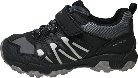 Geox Amphibiox - Magnetar ABX - Mt - velcro outdoor sneakers - Dk grijs zwart