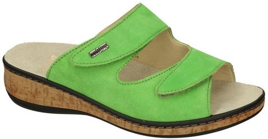 Fidelio Hallux -Dames - groen - slippers & muiltjes - maat 39