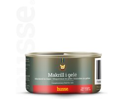 Husse - Makreel in gelei - katten natvoer - 48 x 80g