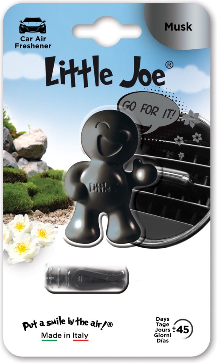 Little Joe - Musk Thumbs up - Air freshener - vent clip - Autogeurtje