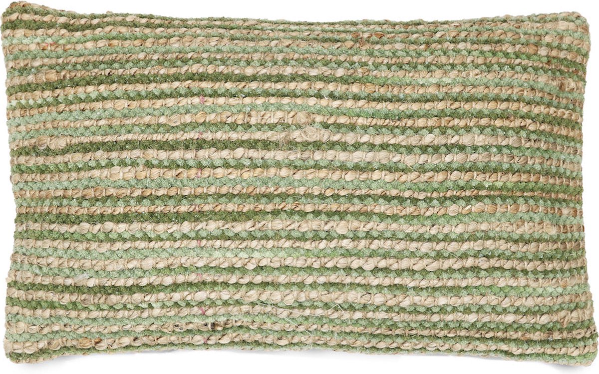 Sizo Handmade Kussen Delhi 30 x 50 cm - Olive