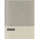 AURORA Agenda Plan-a-Week 2024 2713 1W/2S, couleurs assorties ML 21x27cm