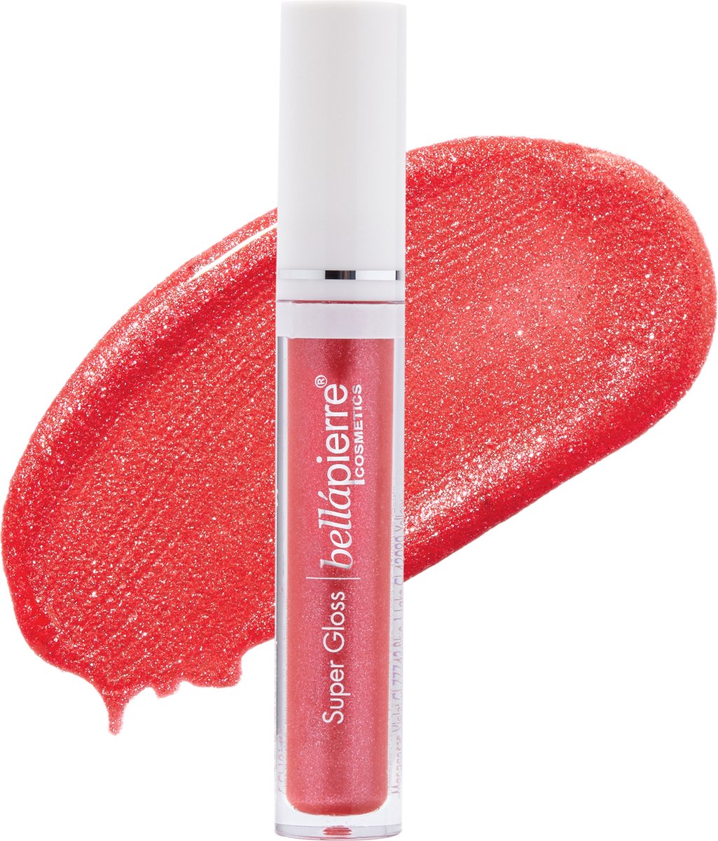 Bellapierre- Supergloss - Lipgloss - Lip verzorging - Make up - Very berry - Mineraal