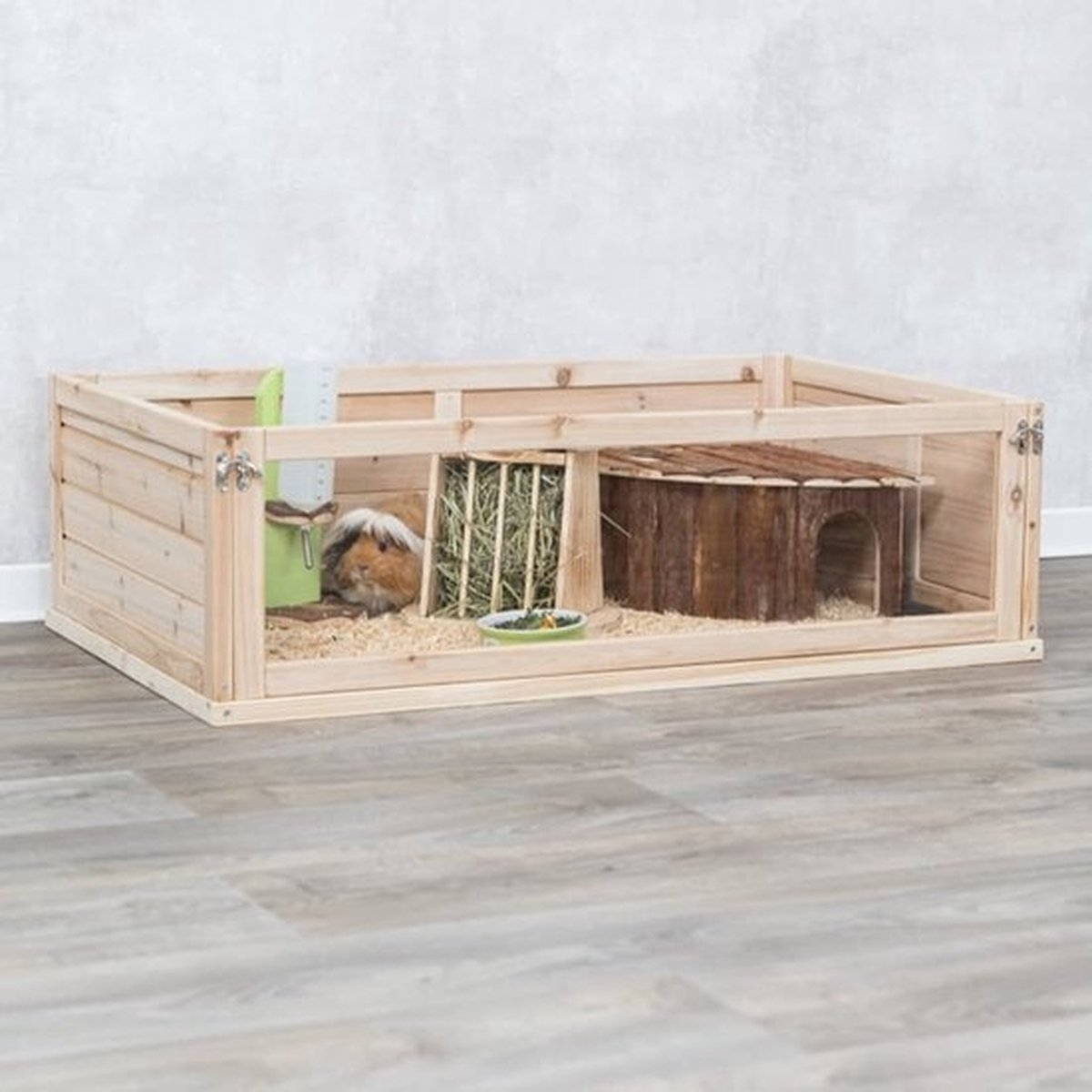 Trixie - Indoor Ren - Cavia - Hout/Plexiglas - 100X60X30 cm thumbnail 4