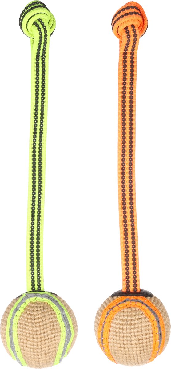 Flamingo Juru – Speelgoed Honden – Hs Juru Trektouw + Bal Reflecterend 33x7x7cm Assortiment – 1st – 190501 – 1st Flamingo Juru – Speelgoed Honden – Hs Juru Trektouw + Bal Reflecterend 33x7x7cm Assortiment – 1st – 190501 – 1st
