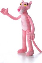 Pink Panther Pluche Knuffel 34 cm {Speelgoed knuffeldier knuffelpop voor kinderen jongens meisjes | Roze Panter Tijger Leeuw | Pluche Knuffelbeest}