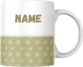 Beker met naam, mok personaliseren, thee / koffie tas als cadeau voor vriendin, dochter, moeder, zus, collega, vader, verjaardag, werk, kantoor