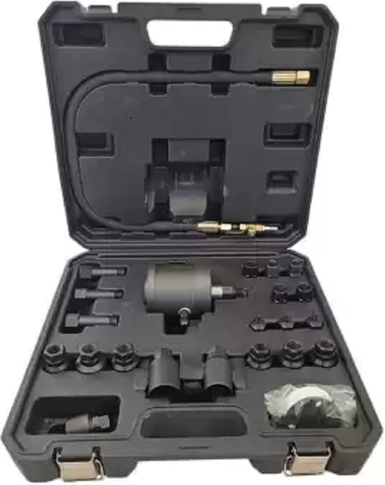 Jeu d'extracteurs pneumatiques à chocs pour injecteurs diesel - Outils Weber - 24 pièces