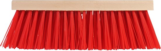 Talen Tools - Bezem - Kunststof - Rood - 41 cm - Zonder steel van Talen Tools — afbeelding 4