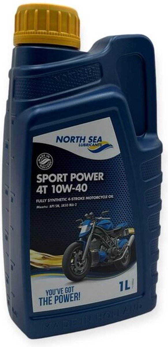 NSL Sport Power 4T 10W40 motorolie vol synthetisch 1L