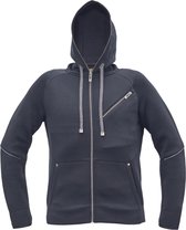 Cerva NEURUM sweatshirt met capuchon 03060130 - Zwart - XL