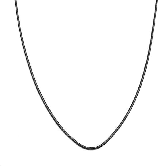 Zentana Waxkoord Ketting - Halsketting Basis - 47 cm
