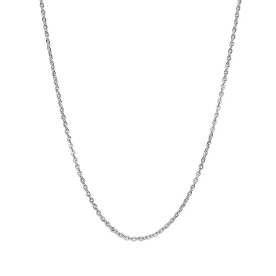 Collier Zentana Acier Inoxydable - Collier Acier Inoxydable - Couleur argent - 45 cm