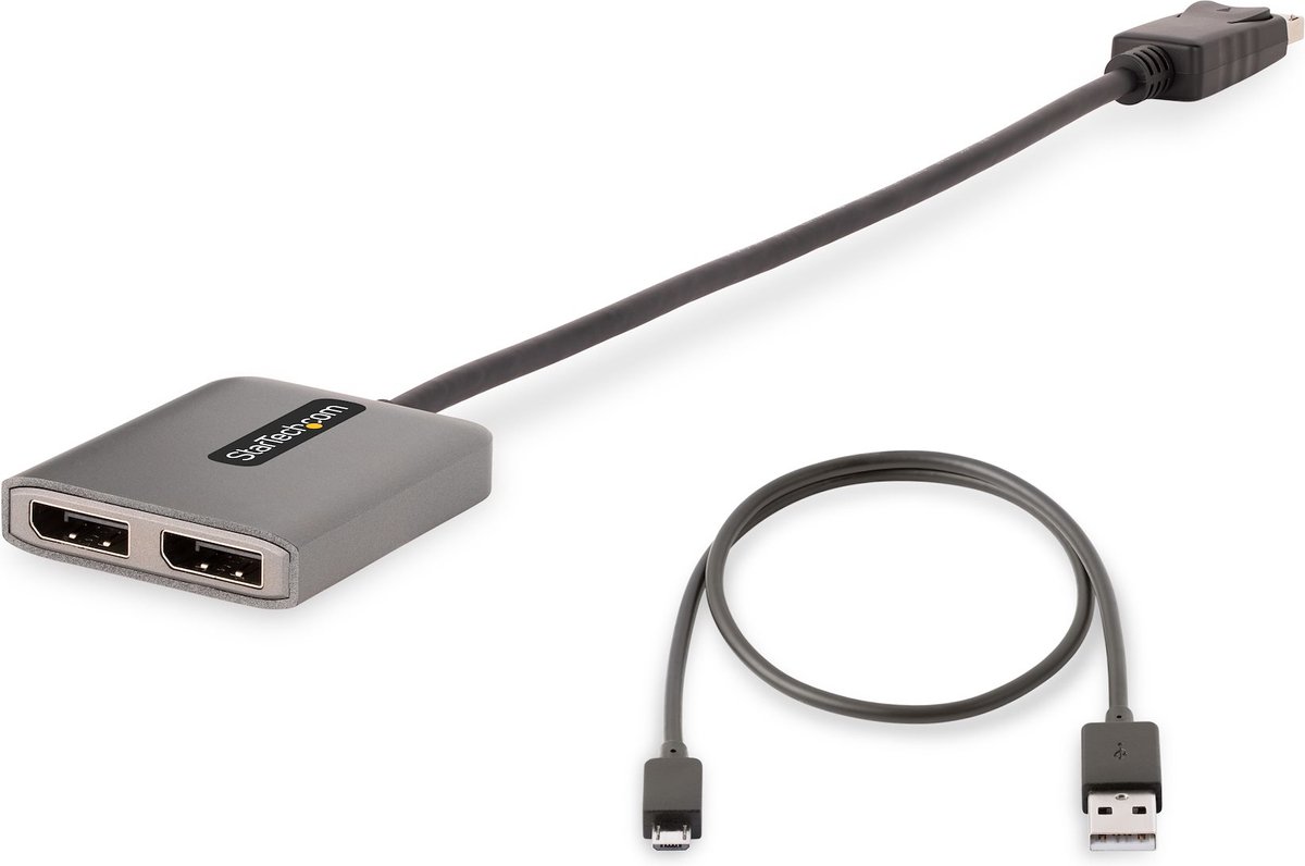 StarTech 2 poorts DisplayPort MST Hub - Dual 4K 60Hz Adapter