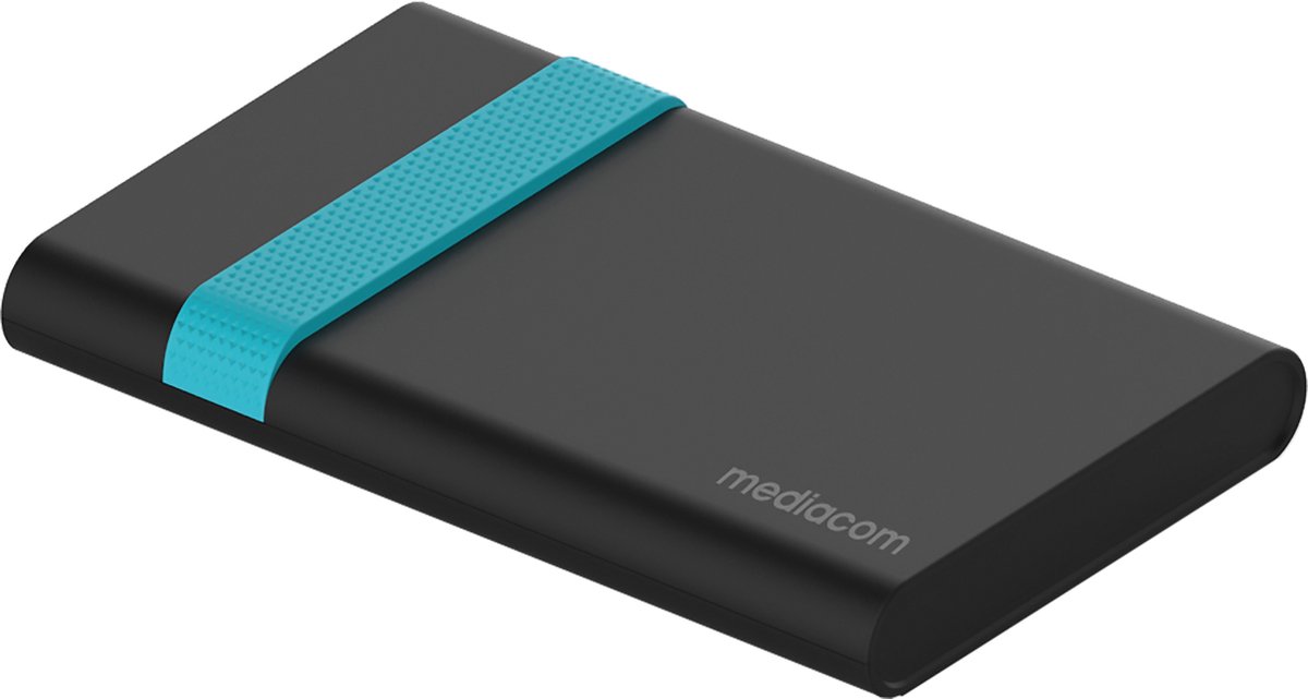 Mediacom M-HDSB3PB behuizing voor opslagstations HDD-behuizing Zwart 2.5"