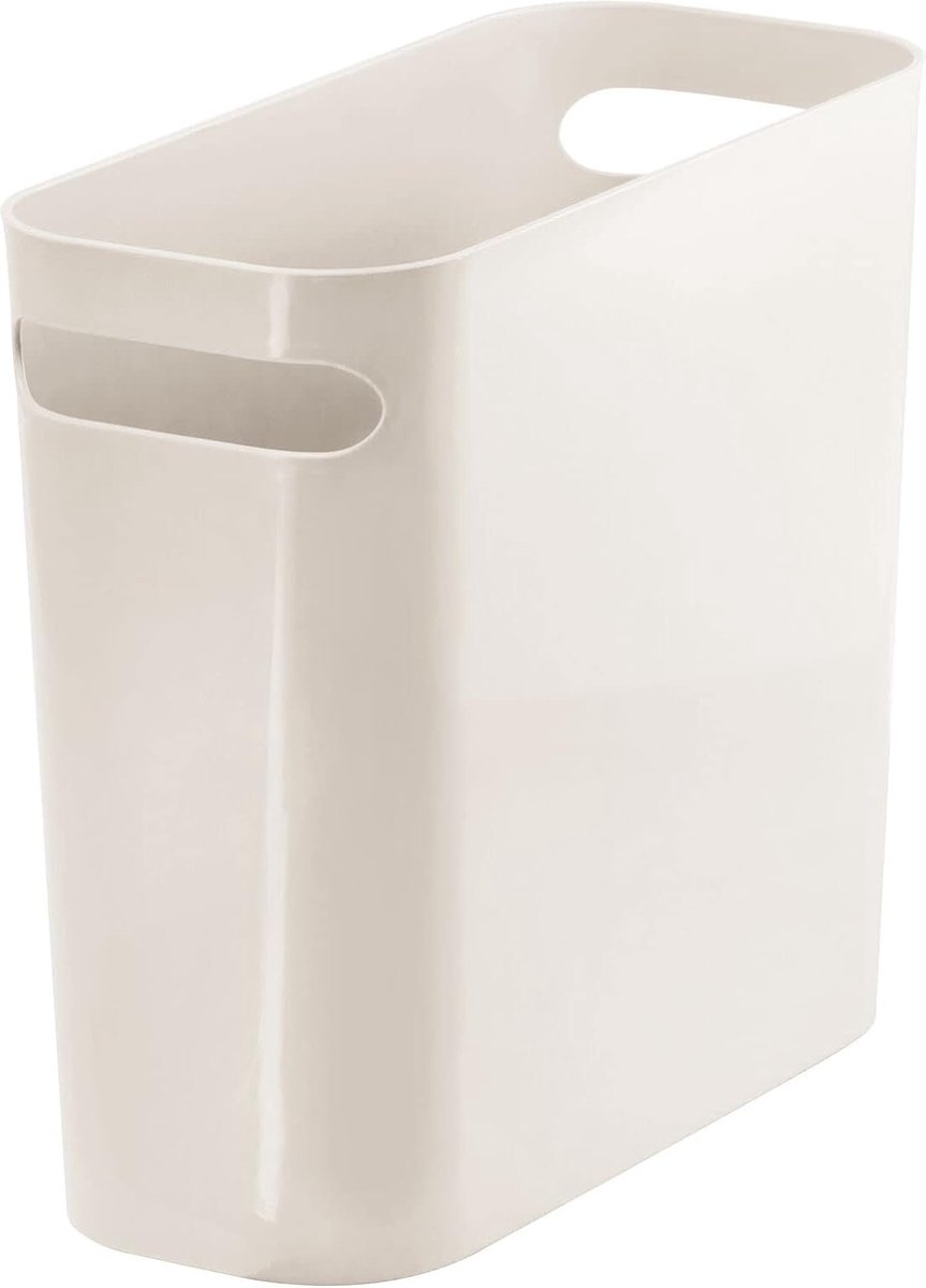 Prullenbak ,27,3 cm x 12,7 cm x 25,4,crème