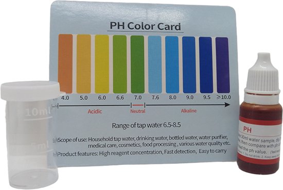 Kit de test PH eau - PHtester - PHtest - Piscine - Aquarium - Jacuzzi