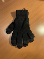 Handschoenen - Dun - Zwart - Touch screen - Telefoon - Unisex - One size