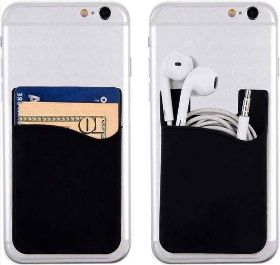Foto: Badgehouder zwart luxe kwaliteit lederen materiaal dubbele kaarthoezen sets id badge case clear bank credit card badge houder badge accessoires