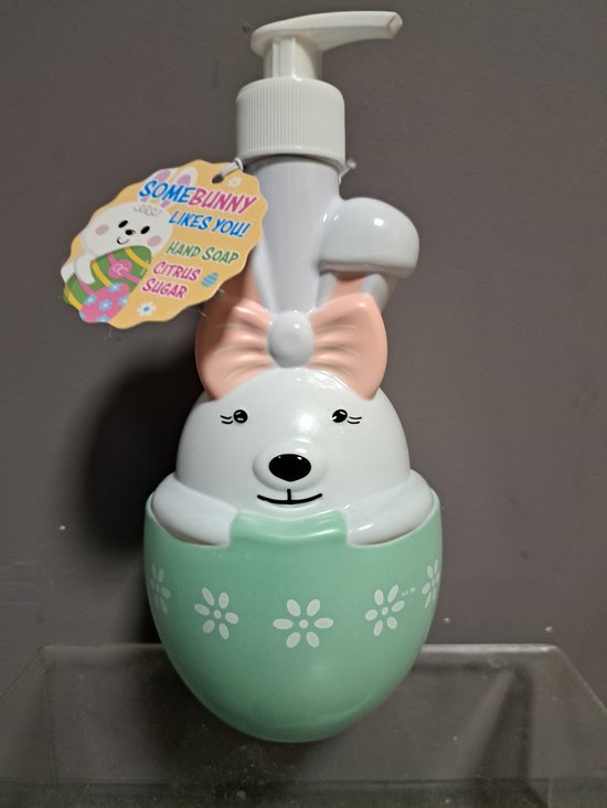 cadeau enfants - un lapin vous aime - savon pour les mains - lapin - beau cadeau - Pâques -