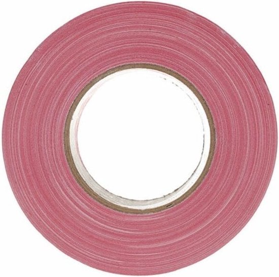 Gerband 250 Gaffer Tape 50mm x 50m Rood bol