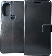 Portemonnee Book Case Hoesje Geschikt voor: Nokia G21 Plus - Zwart