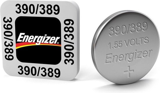 1 stuk Horloge batterij Energizer 390-389 MD