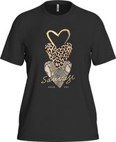 T-shirt Femme ONLY ONLFREE LIFE REG S/ S TOP BOX CC JRS - Taille XL