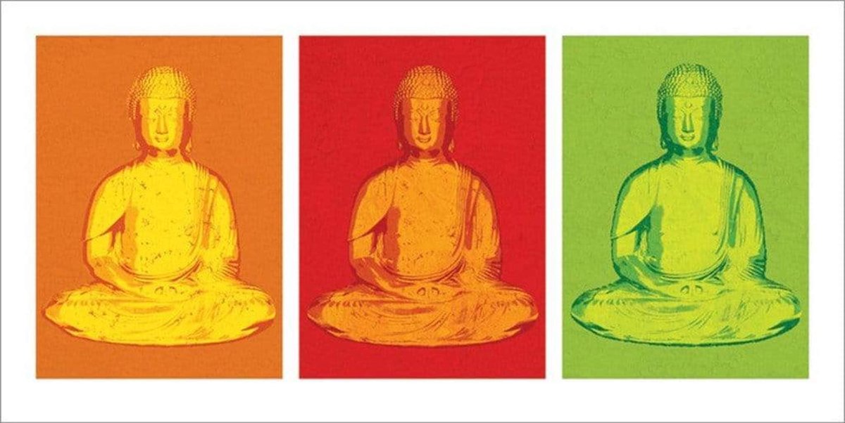 Pyramid Poster - Buddha Pop - 50 X 100 Cm - Multicolor Divers